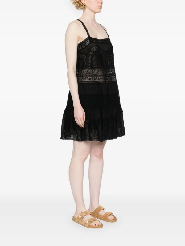 chinese dress ladies Lustre Lace Slip Mini Dress | Ivory | Dresses main image 1