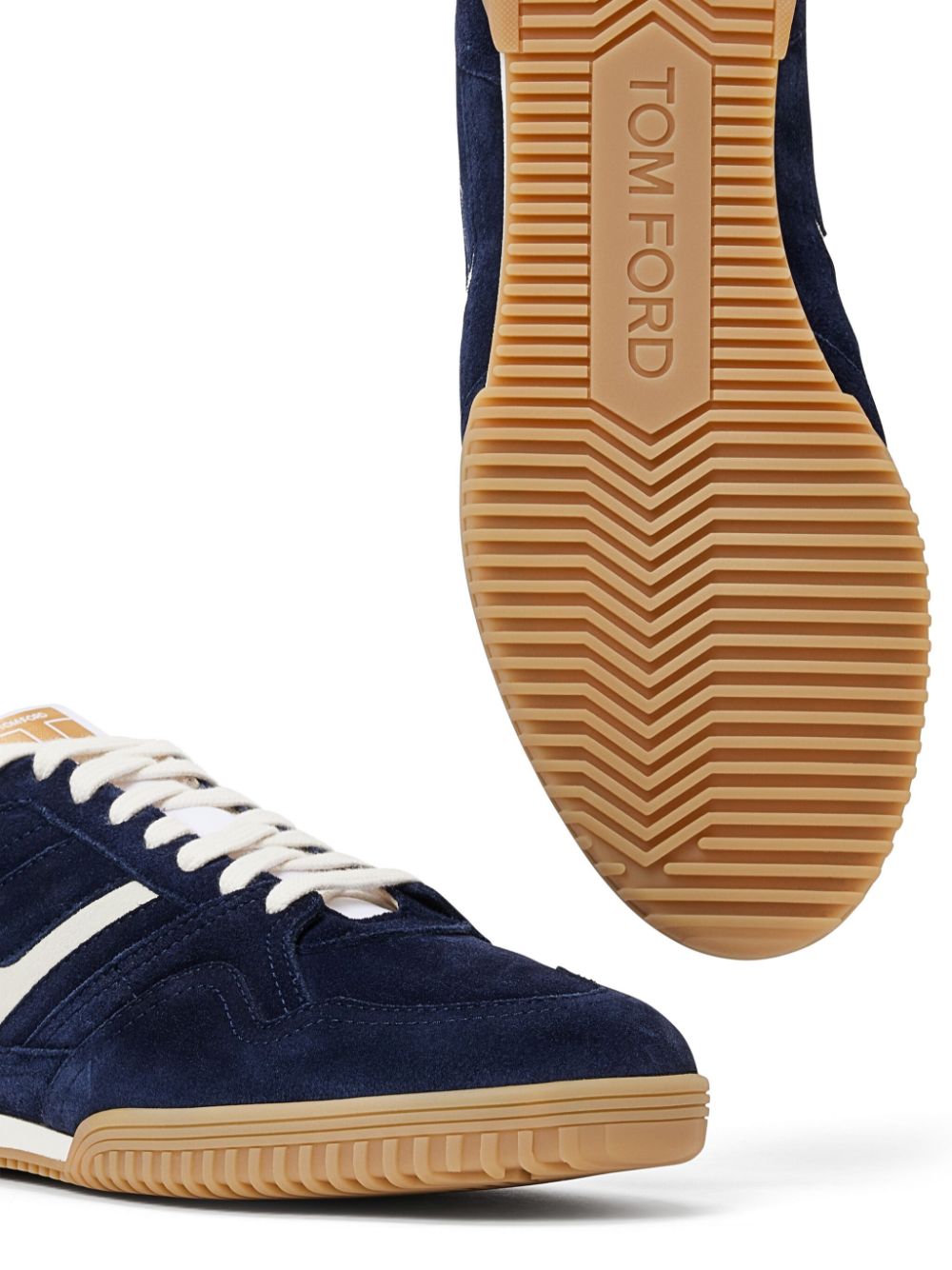 Shop Tom Ford Jackson Low-top Trainers In Blau