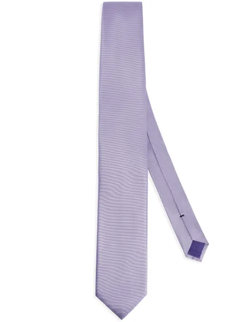 TOM FORD logo patch silk tie 