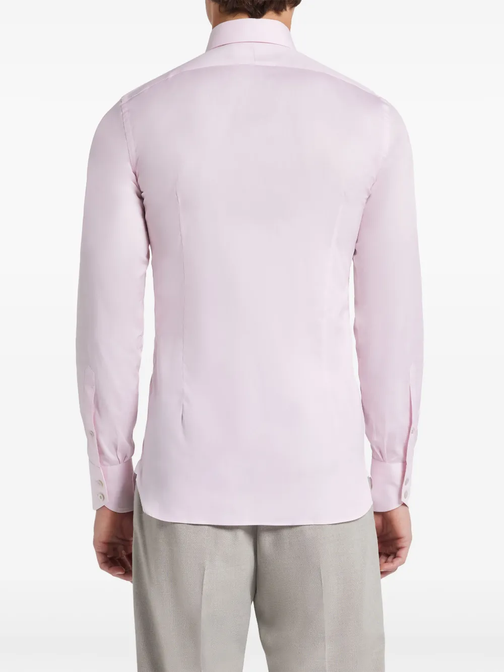 TOM FORD Katoenen overhemd Roze