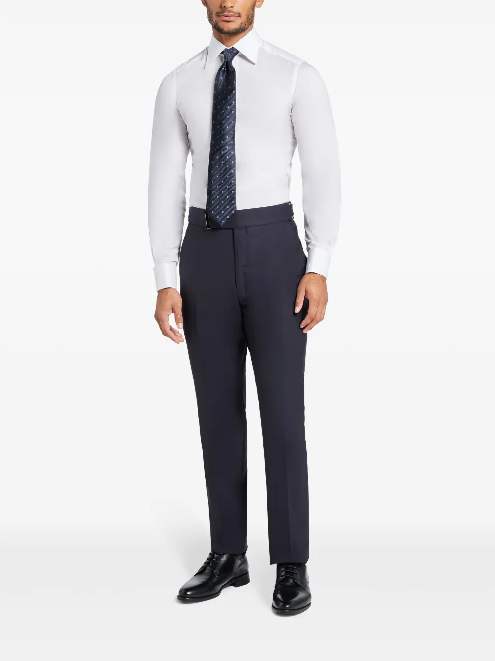 TOM FORD Straight pantalon - Blauw