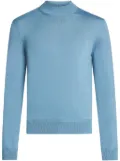 TOM FORD knitted wool mock-neck jumper - Blue