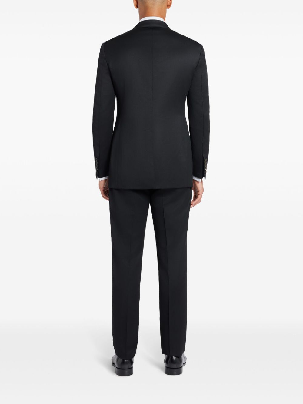 Shop Tom Ford O'connor Wool-mohair Blend Suit In Black