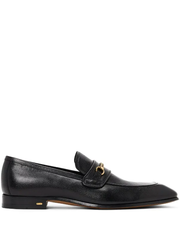 【関税込み】TOM FORD ブラック Bailey クロコ ローファー TOM FORD Black Croc Bailey Loafers TOM FORD