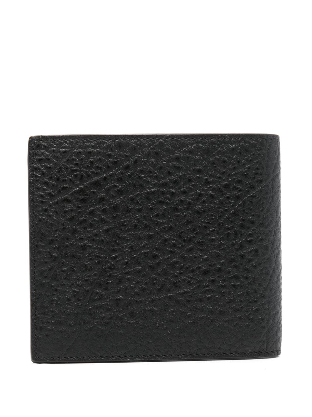 Acne Studios folded leather wallet - Zwart