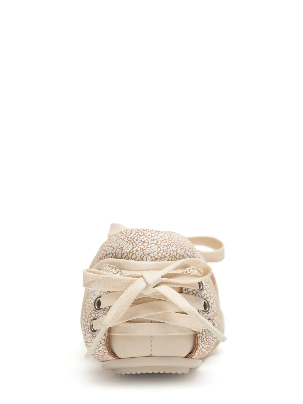 Acne Studios Sneakers met trekkoord aan de achterkant Beige