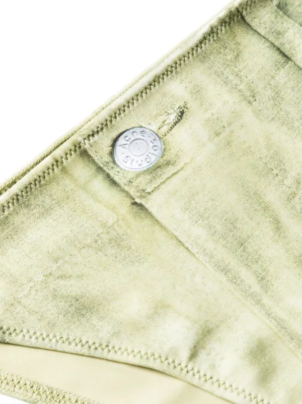 Acne Studios Trompe l'oeil-print Bikini | Green | FARFETCH