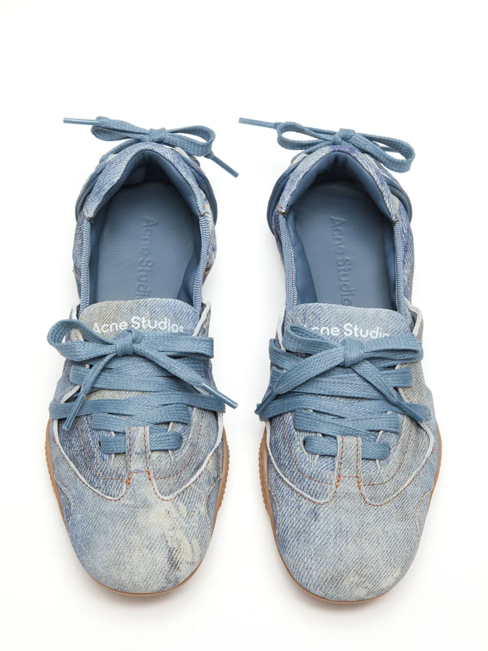 Acne Studios Sneakers met trekkoord aan de achterkant Blauw