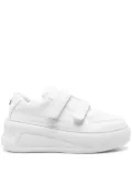 Acne Studios touch-strap platform sneakers - White