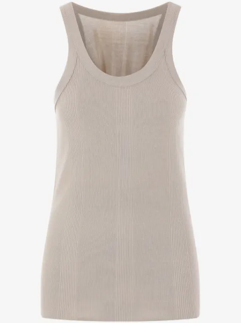 QUIRA ribbed-knit tank top