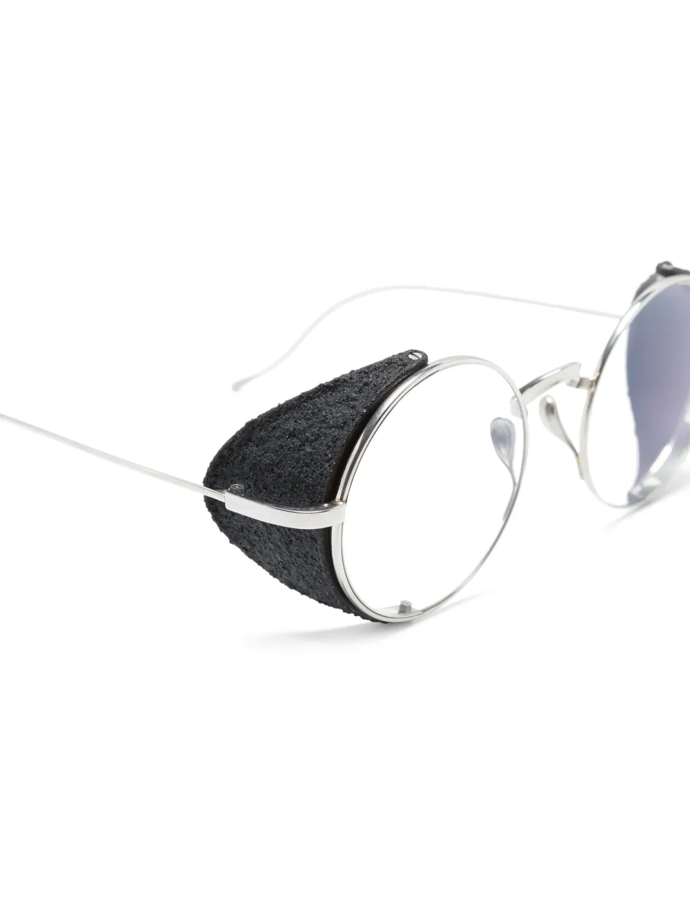 Rigards x Uma Wang zonnebril met rond montuur Zilver