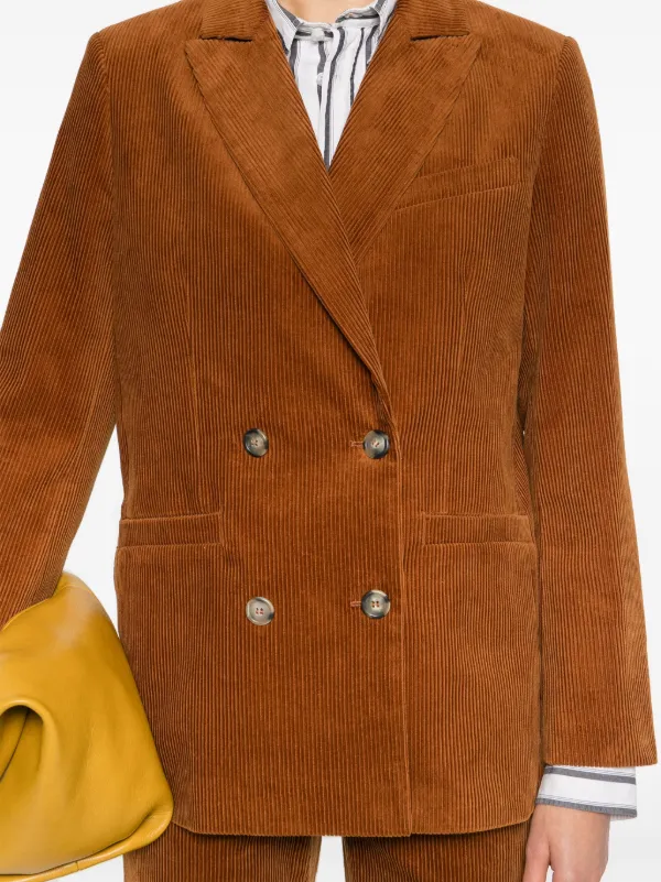 A.P.C. Brown newest Corduroy Blazer