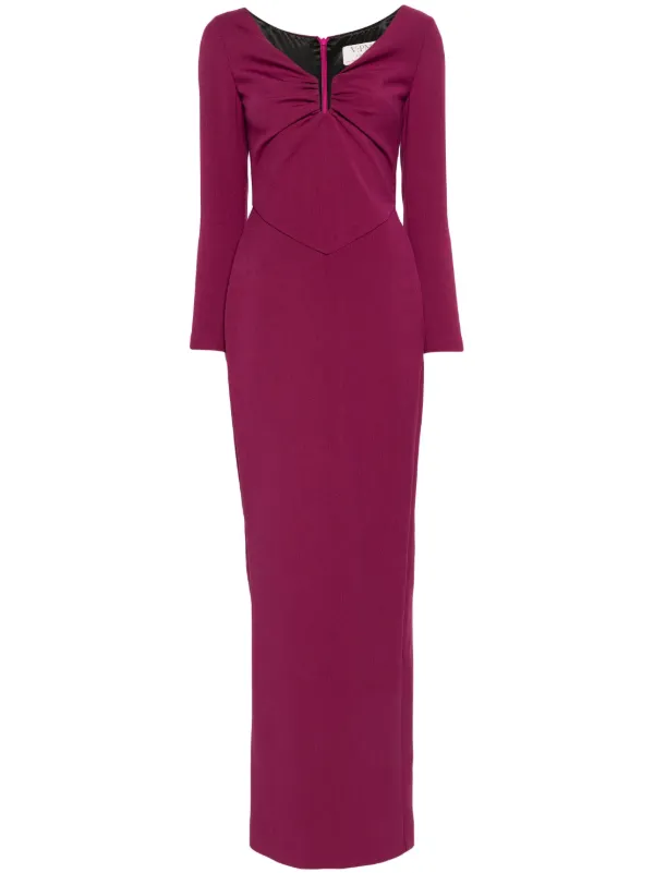V:PM ATELIER Mystic Maxi Dress | Purple | FARFETCH GE