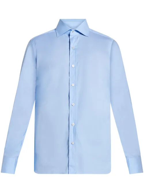 Chemise en coton à coupe slim - TOM FORD - Modalova