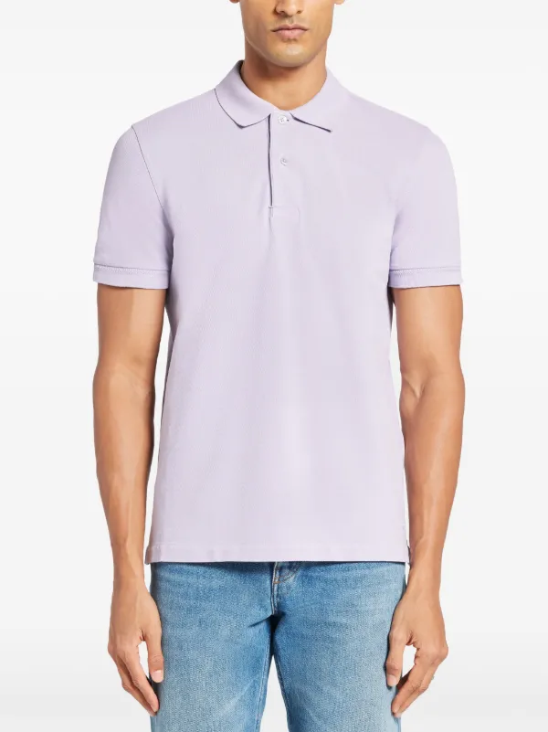 Tシャツ・カットソー TOM FORD Ivory Cotton Blend Polo Shirt Tシャツ・カットソー TOM FORD Ivory Cotton Blend Polo Shirt