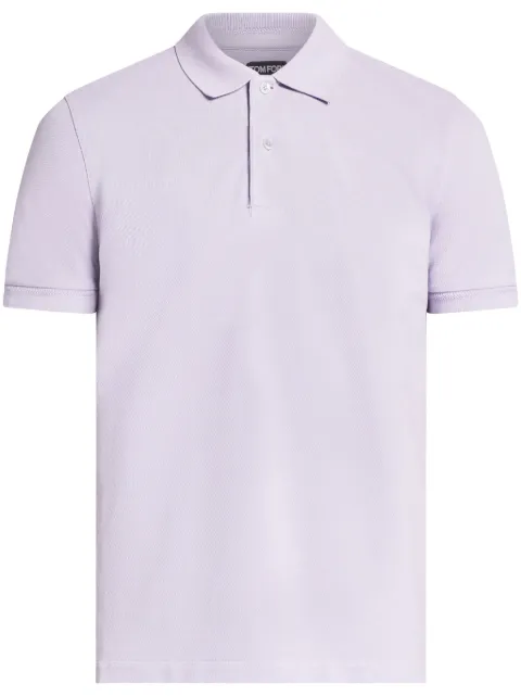 TOM FORD short-sleeve cotton polo shirt