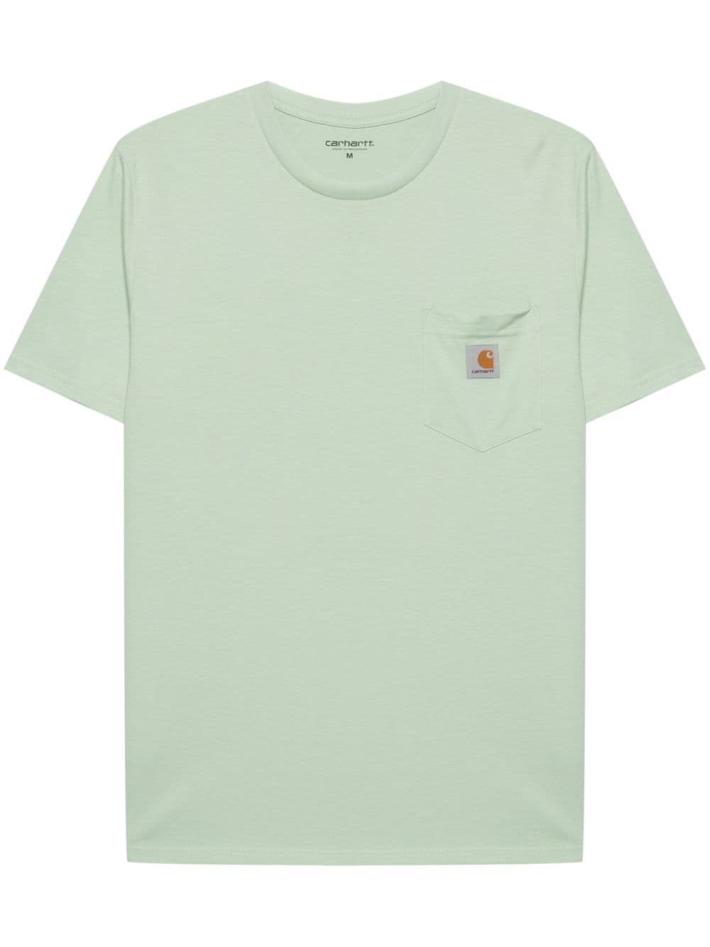 Carhartt WIP Katoenen T-shirt Groen
