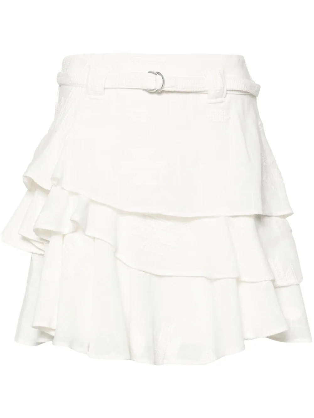 Ruffles Circle Detail Skirt