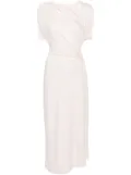 IRO Keallee draped-detail dress - Neutrals