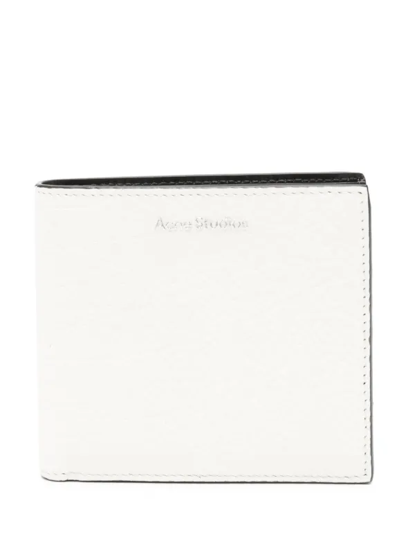Acne Studios 二つ折り財布 | ホワイト | FARFETCH JP
