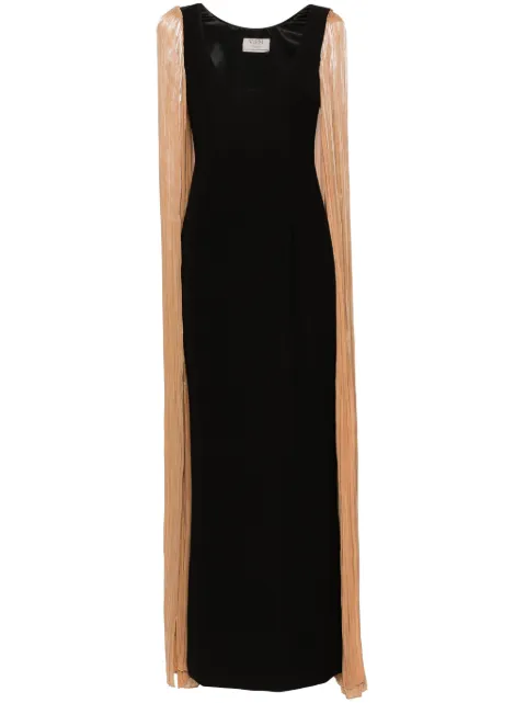 V:PM ATELIER Charlotte cape-insert gown