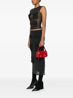 【新品未使用】AcneStudios ショルダーバッグ ブラック 袋付き Acne Studios（アクネ・ストゥディオズ）バッグ - FARFETCH