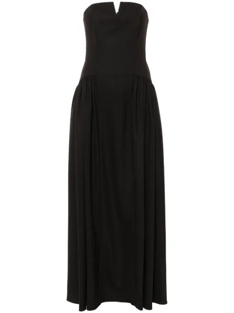 V:PM ATELIER Lilis strapless maxi dress