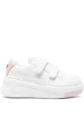 Acne Studios touch-strap platform sneakers - White