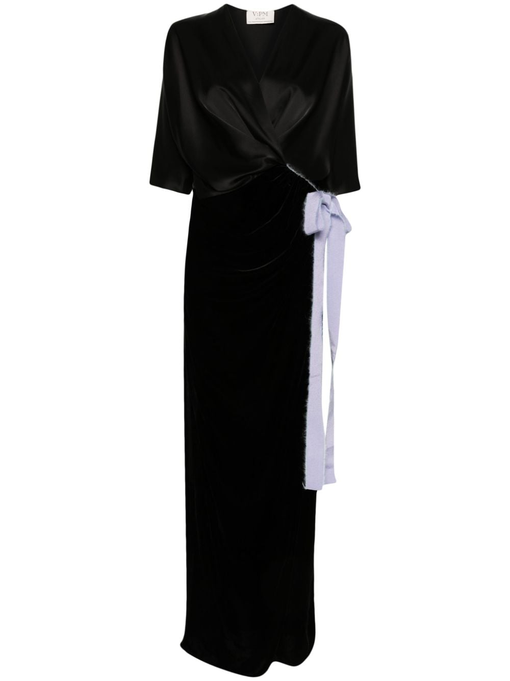 V:pm Atelier Carrie Maxi Dress In Black