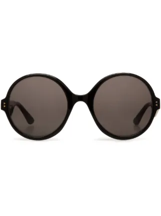 Bally Black Sunglasses Bally BY0049K Asian Fit 01D Square Black Sunglasses  main image 3
