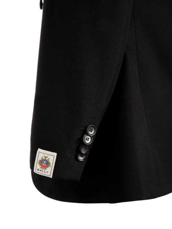 BALLY ブラック ウールジャケット