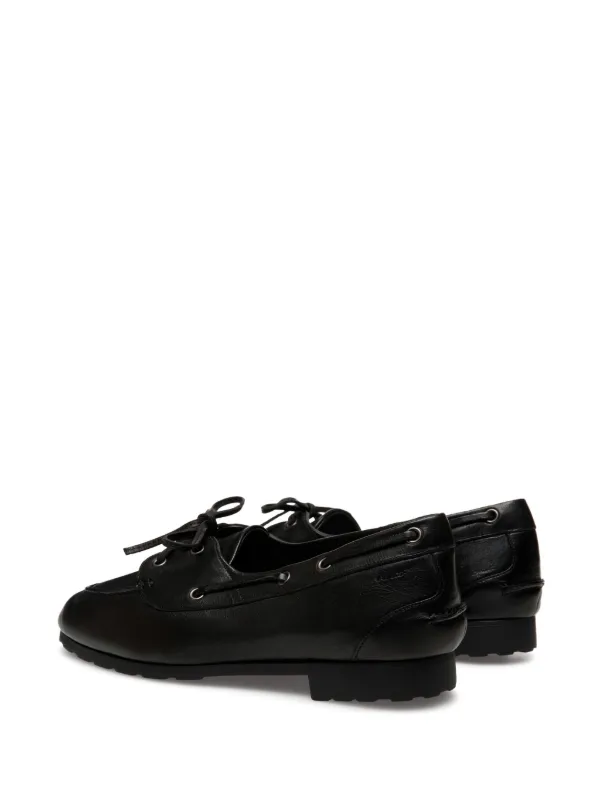 【24AW NEW】BALLY_women / Plume レザー ローファー / Black 24AW NEW】BALLY_women / Plume レザー ローファー / Black