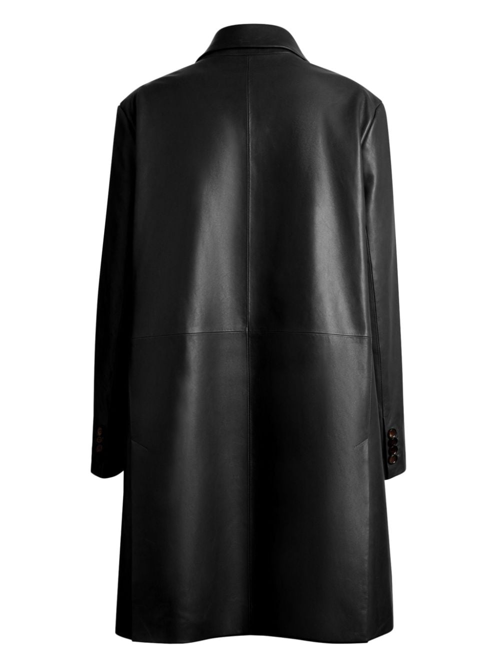 Bally single-breasted coat - Zwart