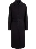 Bally belted coat - Blue