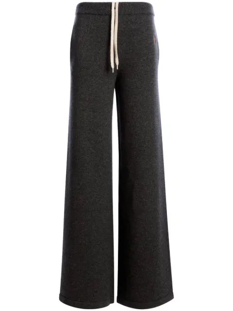 Bally pantalones rectos con cordones en la pretina