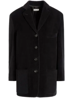コート BALLY Women Coats WLE02J NA059 U901 Women's Outerwear: Designer Wool Coats & Leather Jackets | Bally