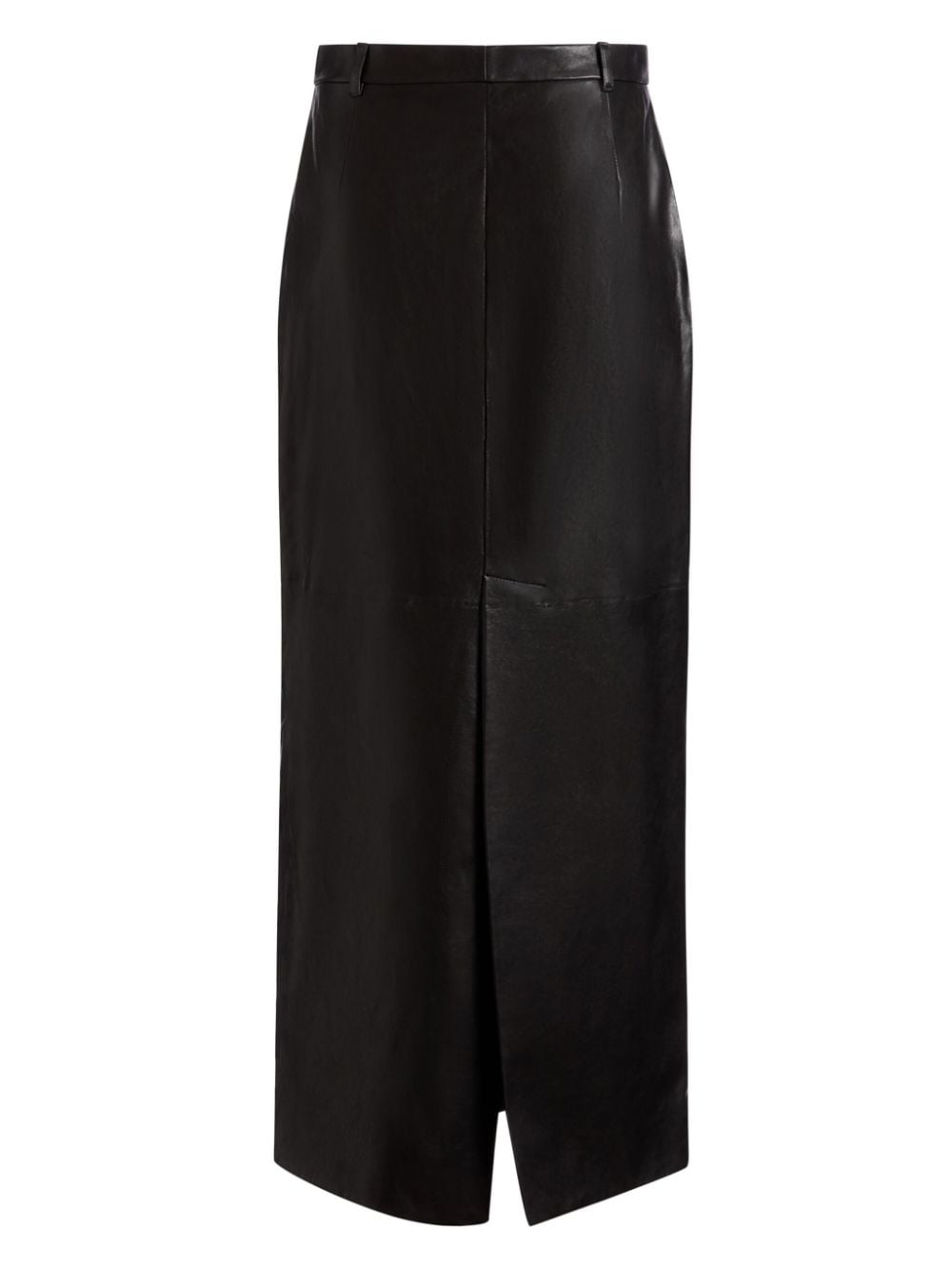 Bally leather pencil skirt - Zwart