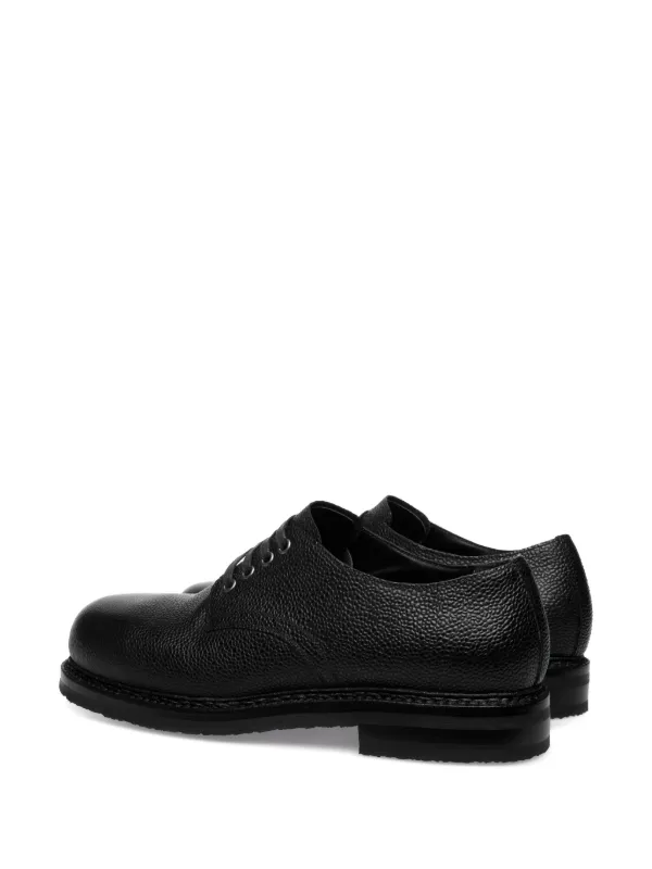Bally Leather Derby Shoes | Black | FARFETCH