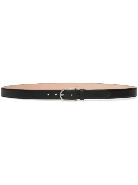 Bally leather bucket belt