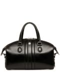 Bally zipped leather bowling bag - Black