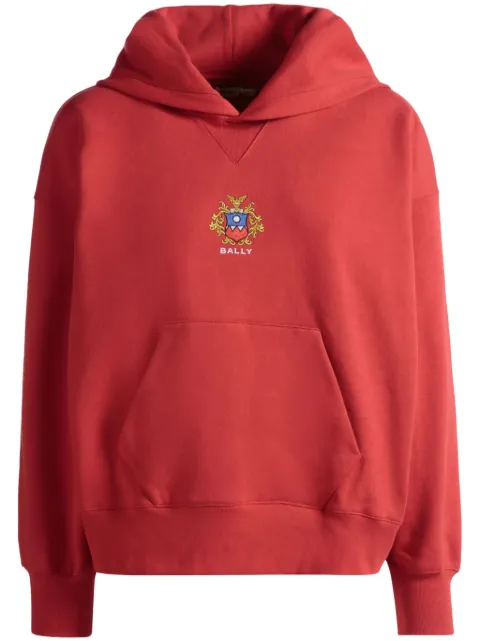 Bally logo-print cotton hoodie
