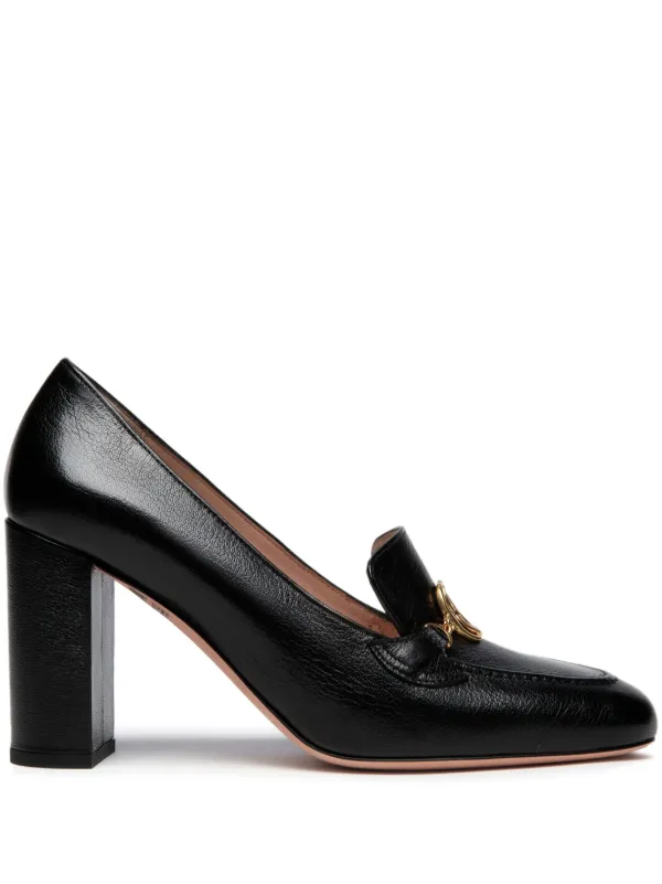 Bally 10mm Emblem Pumps in Black