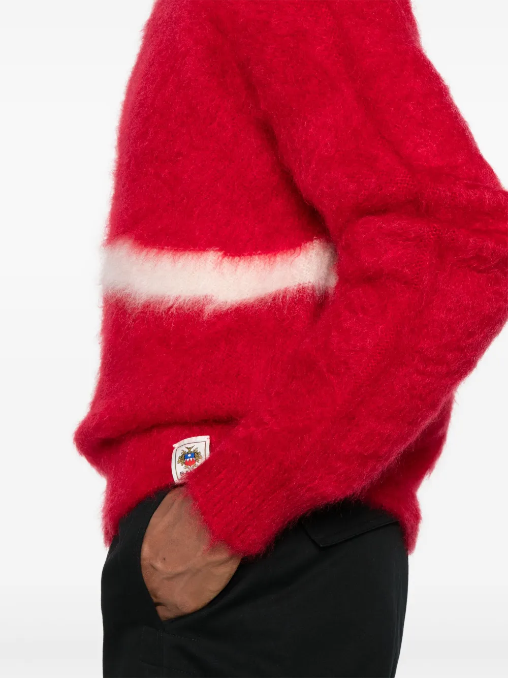 Bally Trui met streep Rood