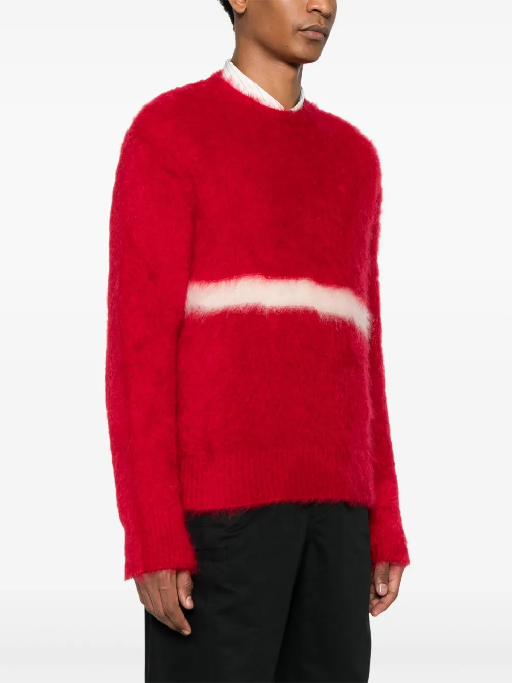 Bally Trui met streep Rood