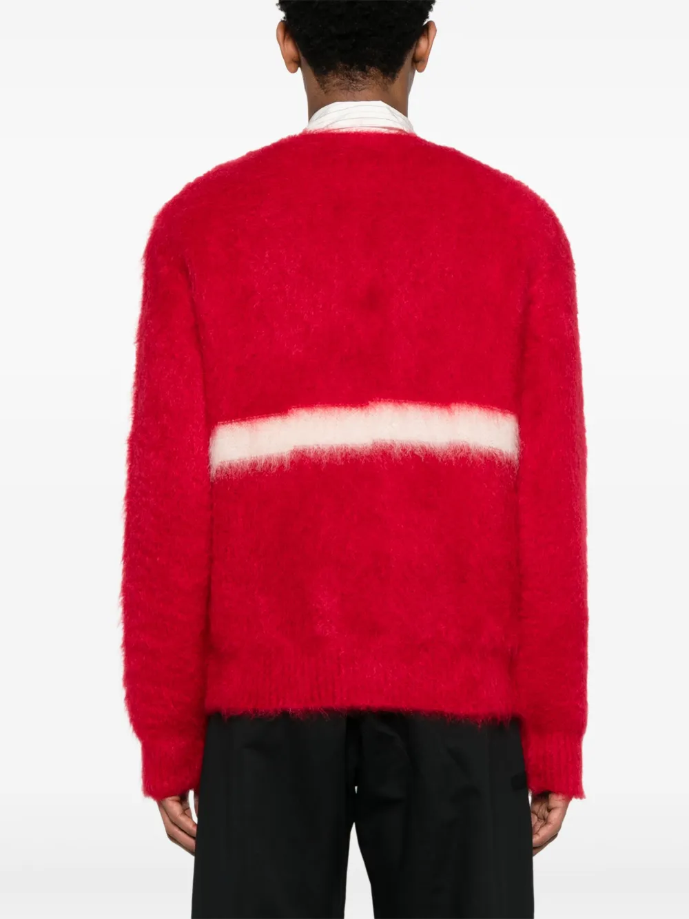 Bally Trui met streep Rood
