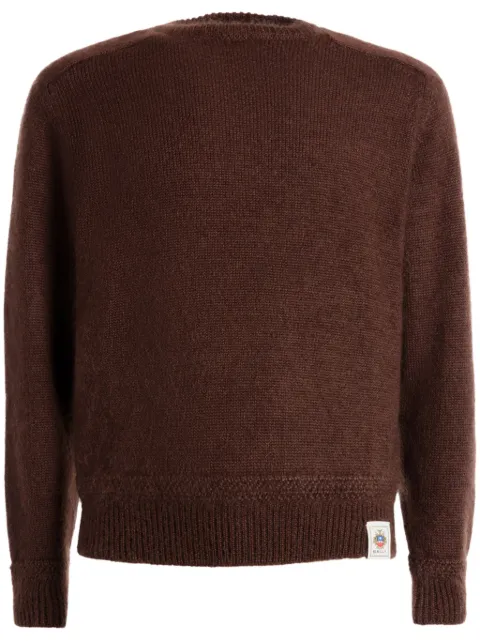 Bally crew-neck mohair jumper 