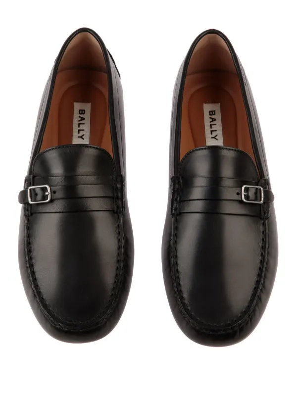 【関税&送料込】Bally Driver Kerbs Bally Kerbs Driver Shoes | Black | FARFETCH JO