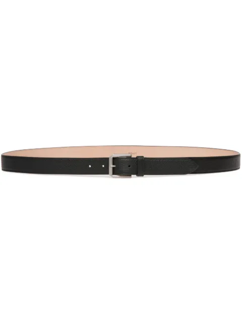 Bally buckle-fastening leather belt