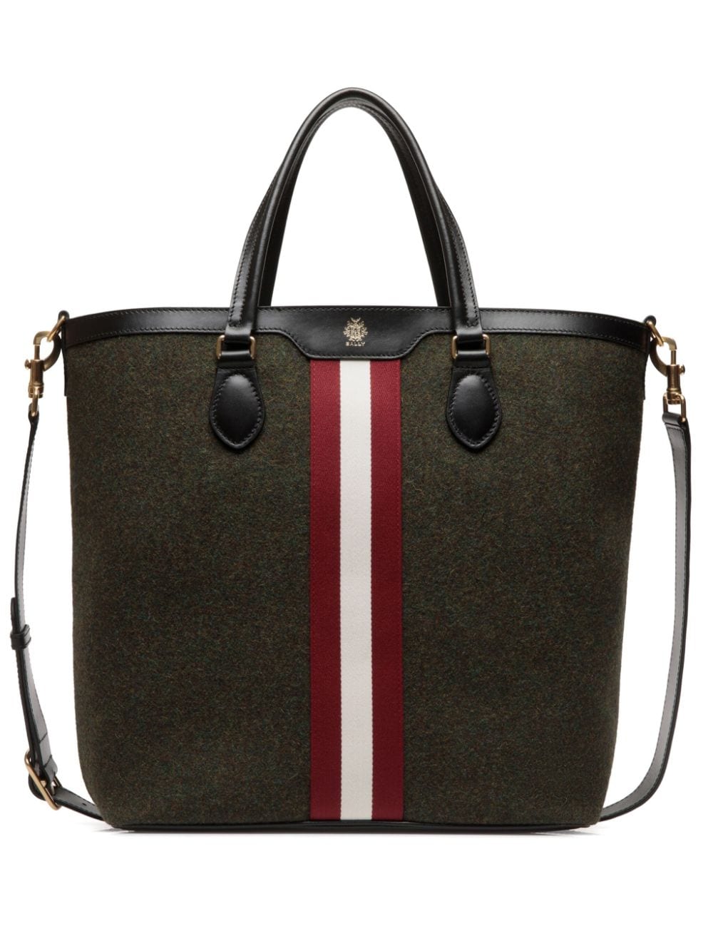 Shop Bally Beckett Tote Bag In Green