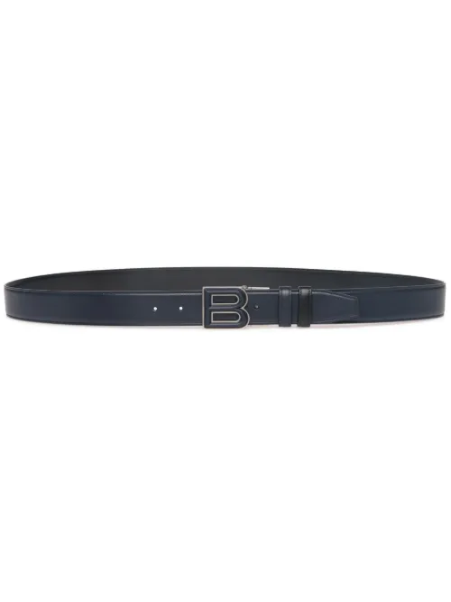 Ceinture en cuir à boucle logo - Bally - Modalova